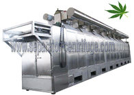 Máquina industrial del secador de la banda transportadora de la capacidad grande de la malla para las hojas del cáñamo de CBD