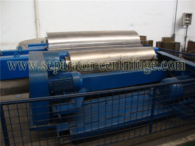 30M3 Continuous  Horizontal Industrial Decanter Centrifuge For Palm Oil Project
