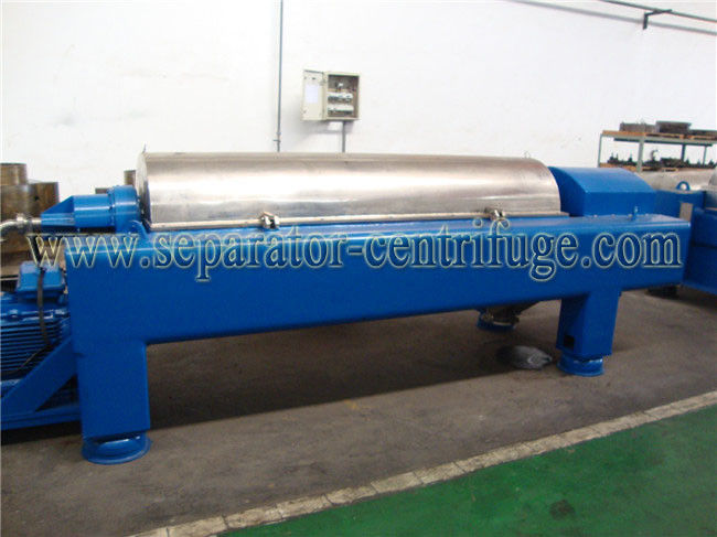 30M3 Continuous  Horizontal Industrial Decanter Centrifuge For Palm Oil Project