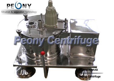 Equipo farmacéutico de la centrifugadora/de la filtración de la descarga de la parte inferior de la placa para los granos sólidos