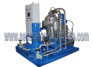 Sistema de proceso centrífugo automático del combustible del separador para la central eléctrica