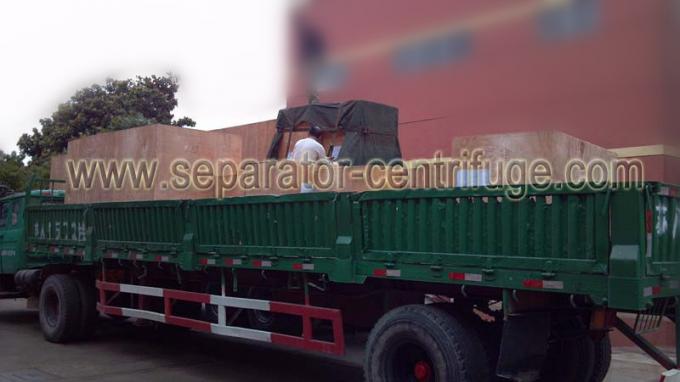 Separador del almidón de la peonía con descarga de alta velocidad y continua de la boca
