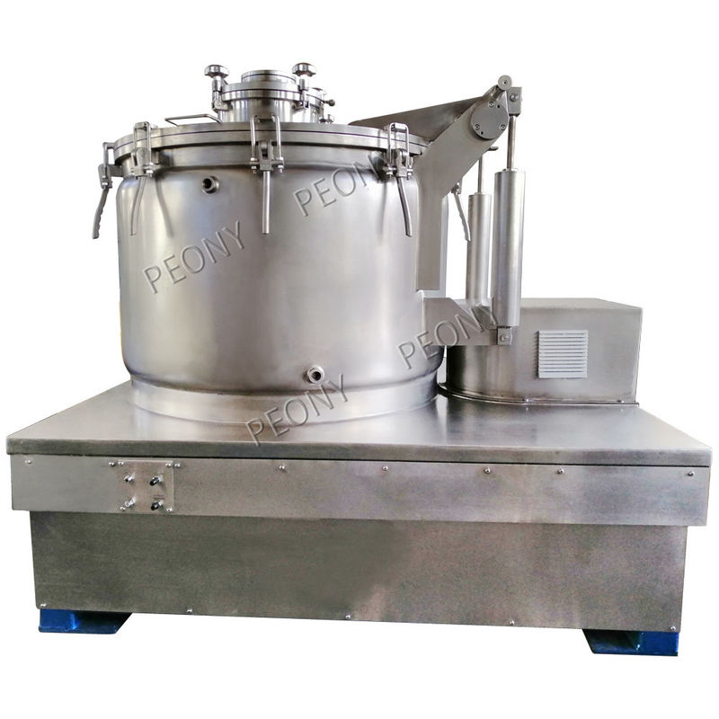 Plant Dehydration and Spinning Basket Centrifuge With Cooling Jacket