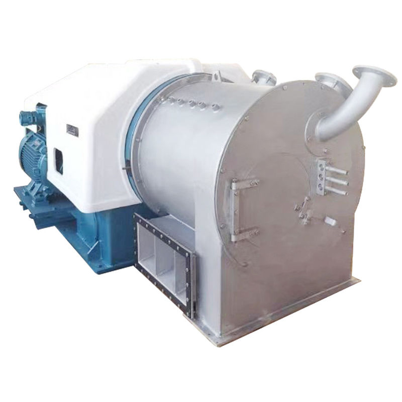 Horizontal Sieve Salt Centrifuge Industrial Fast Draining Two Stage Pusher Type