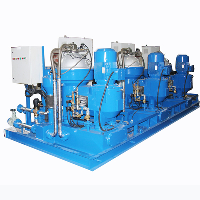 Separador de gasolina y aceite del sistema de tramitación de la central eléctrica de la tierra, módulo marino del tratamiento de HFO