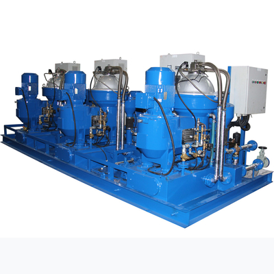 Aceite combustible pesado continuo de la limpieza de uno mismo de Marine Disc Separator Centrifuge Machine