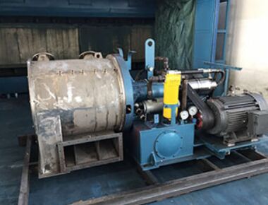 Centrifugadora de dos fases del empujador de la centrifugadora química continua del modelo PP-100 para el ácido fumárico