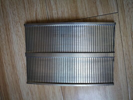 Segmento de tamiz para centrifugadora de empuje de 2 etapas