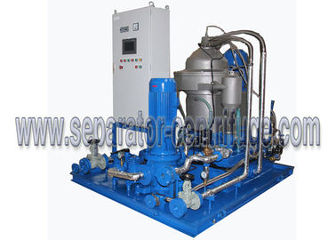 Tipo máquina de separación de gasolina y aceite marina del disco del gasoil del aceite con velocidad
