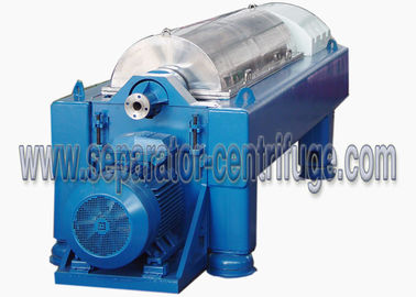 Barro automático horizontal del abono de la centrifugadora de la jarra de la separación de sólido-líquido