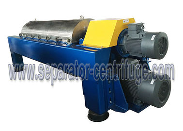 La jarra modelo de PDCS centrifuga el aceite horizontal del separador del fango de la centrifugadora de 3 fases