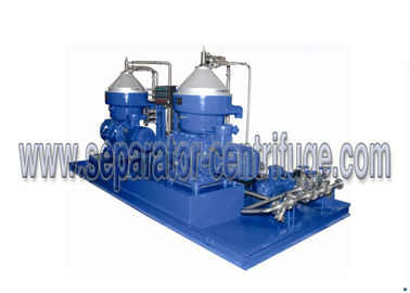 Centrifugadoras de gasolina y aceite de la pila de disco de la centrifugadora, 2000LPH separador de 3 fases
