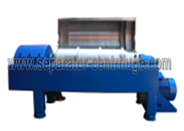50Hz pequeño PLC decantador horizontal centrifugadora de alta velocidad de acero inoxidable