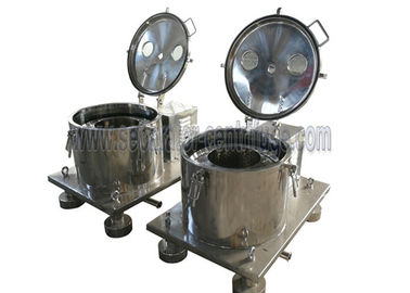 Máquina de la centrifugadora de la cesta de la extracción de aceite de CBD, separador - centrifugadora para la química