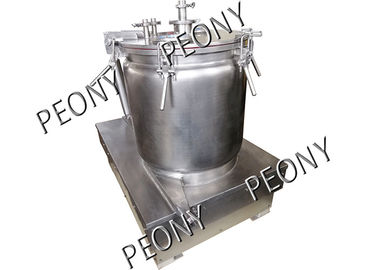 Centrifugadora bidireccional de tipo lote para la extracción de aceite vegetal / máquina de extracción de aceite de CBD industrial