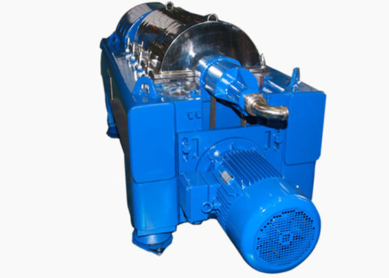 Centrifugadora decantadora de tres fases para la separación de aceite, agua y sólidos