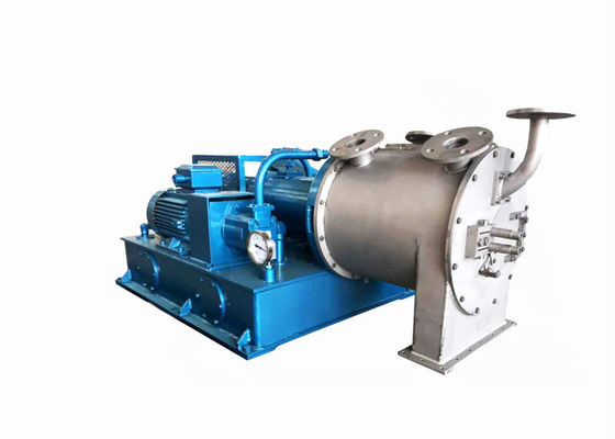 Centrifugadora de empuje de baja humedad para deshidratación de cenizas de soda