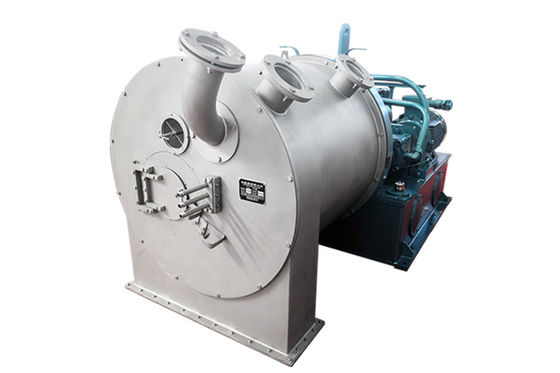Centrifugadora de dos etapas del empujador de la peonía para la deshidratación del sulfato de cobre