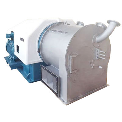 La máquina de dos fases horizontal del separador de la jarra de la centrifugadora del empujador para Seasalt deseca
