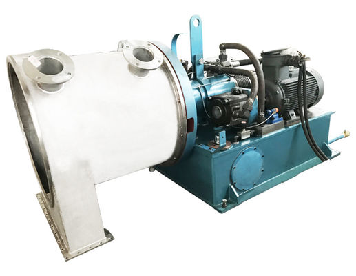 Centrifugadora del empujador de la máquina/dos fases de la centrifugadora de la sal de la larga vida del acero inoxidable