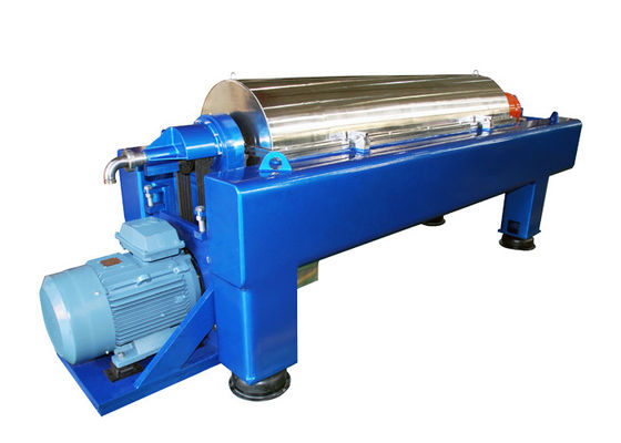 Separador continuo horizontal industrial de la jarra - centrifugadora para el tratamiento de aguas residuales