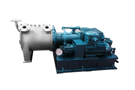 Centrifugadora doble continua del empujador de la etapa de la máquina de la centrifugadora de la sal del gran escala