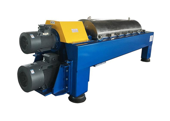 Tricanter horizontal de la centrifugadora de la jarra de la separación del aceite de palma de 3 fases con el material DSS2205