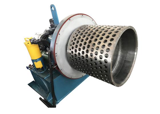 Centrifugadora perforada horizontal de la cesta/centrifugadora continua del empujador