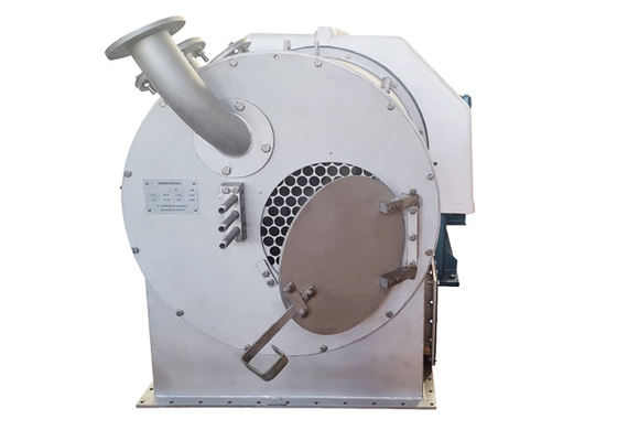 Máquina continua de la separación de centrifugadora de la cesta del empujador de la sal de dos fases de la centrifugadora