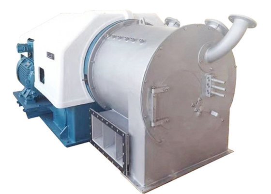 Centrifugadora horizontal del empujador de la Doble-etapa de los PP/centrifugadora de la filtración de la sal/centrifugadora del filtro