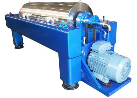 control horizontal del inversor del hipoclorito de calcio de la centrifugadora bifásica de la jarra