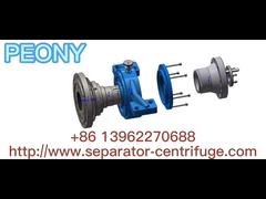 Máquina centrífuga horizontal de la jarra del hipoclorato de calcio del titanio de la sedimentación