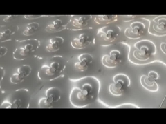 Placa de almohada en relieve doble con soldadura láser 316L