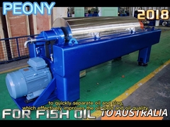 Centrifugadora Tricanter de la centrifugadora de la jarra del hipoclorito de calcio de 2 fases del titanio