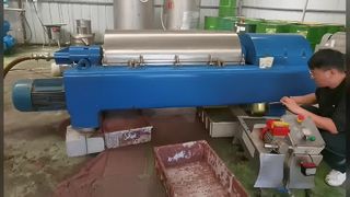 Centrifugadora de deshidratación de lodos para aguas residuales